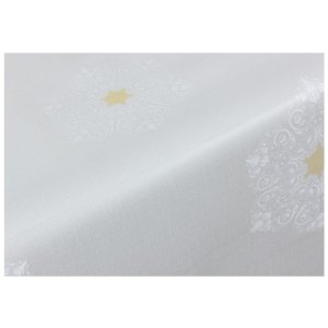 Клеенка ПВХ б/о Lola 137см белый MW-004