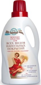 Средство моющее для паркета, паркетной доски 1 л PH-пол2в1-1 Premium House