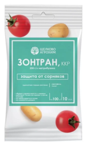 Ср-во борьбы с сорняками Зонтран от сорняков на картофеле и томатах 10мл