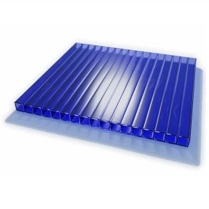 Поликарбонат Сотовый SKYGLASS 6мм 2,1*6м Синий