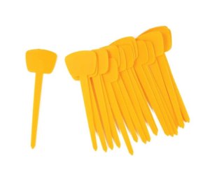 Комплект PARK Таблички-флажки 20шт 13см HG6192 / 420006 желтый 