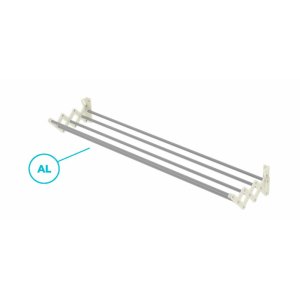 Сушилка для белья SOFFIETTO 100см (гармошка)