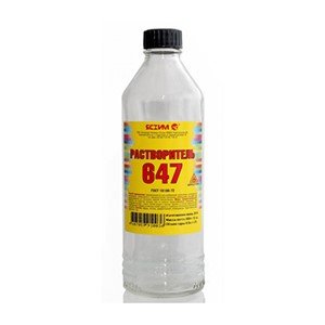 Растворитель 647, ПЭТ 0,5 л (10136Р)