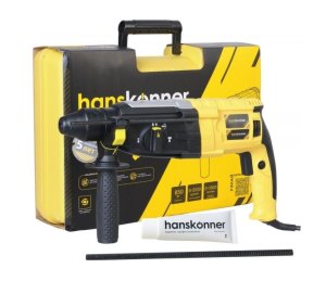 Перфоратор Hanskonner, 850Вт, 28мм, 3.2Дж, 0-5100уд/мин