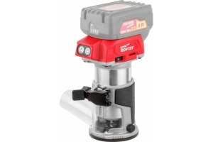 Аккум. фрезер кромочный WORTEX CMM 1835 в кор. ALL1 18.0 В, БЕСЩ-ДВИГ БЕЗ АК И ЗУ, цанга 6/8 мм, 100