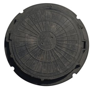 Люк полим.-песчан. черный (нагрузка 5 т)