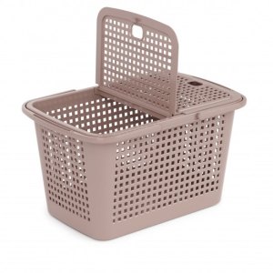 Корзина д/пикника Альтернатива 355*230*200 мини пластик М6244