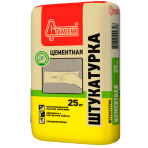 Штукатурка цементная Старатели, 25 кг